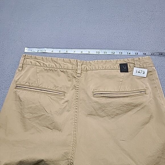 Vuori Collins Mens Chino Pants 33 Khaki Slim Fit Performance Fabric - Picture 9 of 10